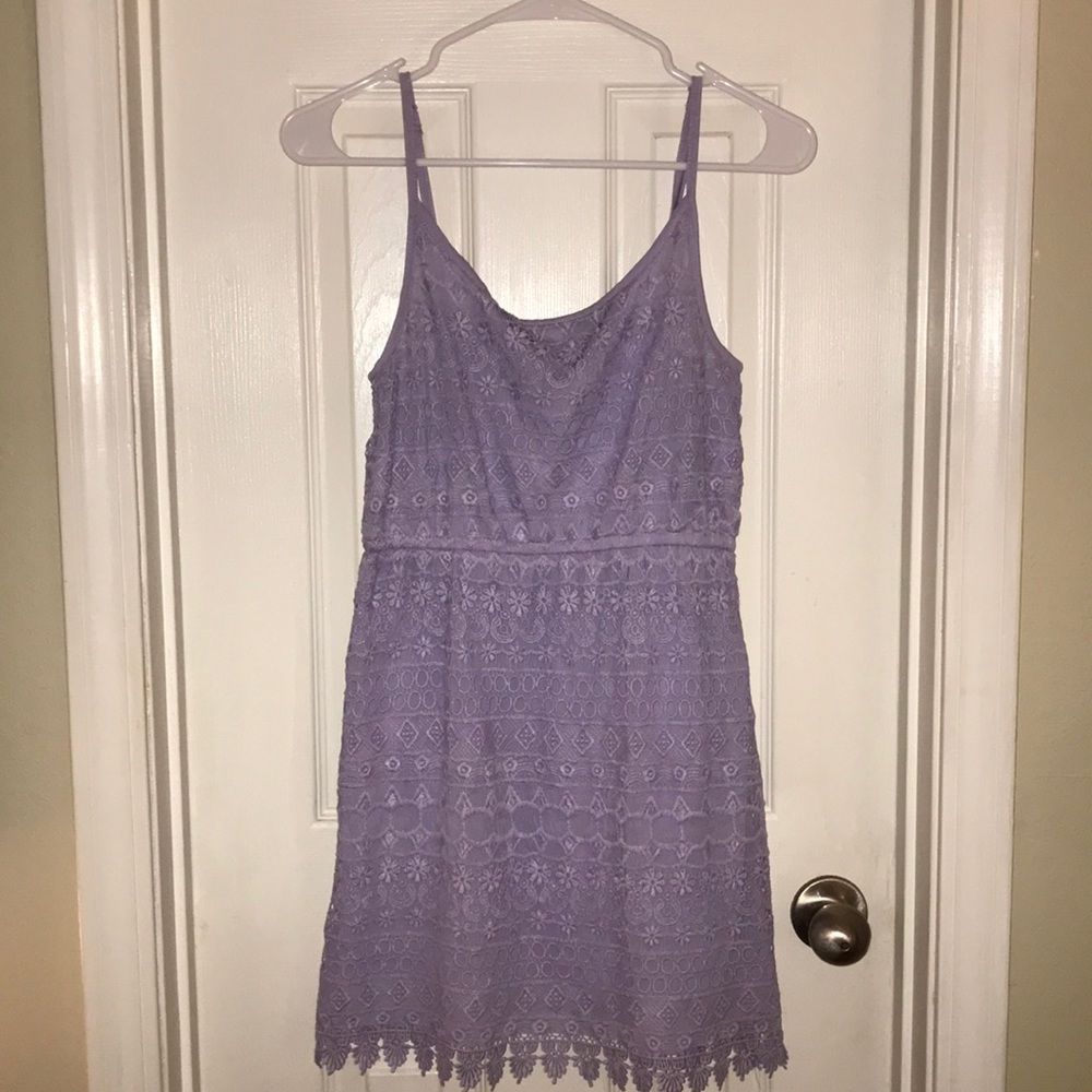 Purple dress